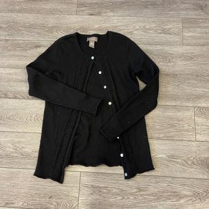 Kenar merino wool button down sweater